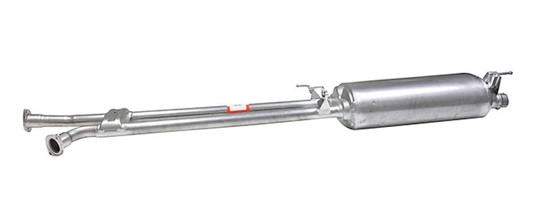 TY42545 Exhaust Muffler; 2015-2016, 2007-2013 Toyota Tundra Center