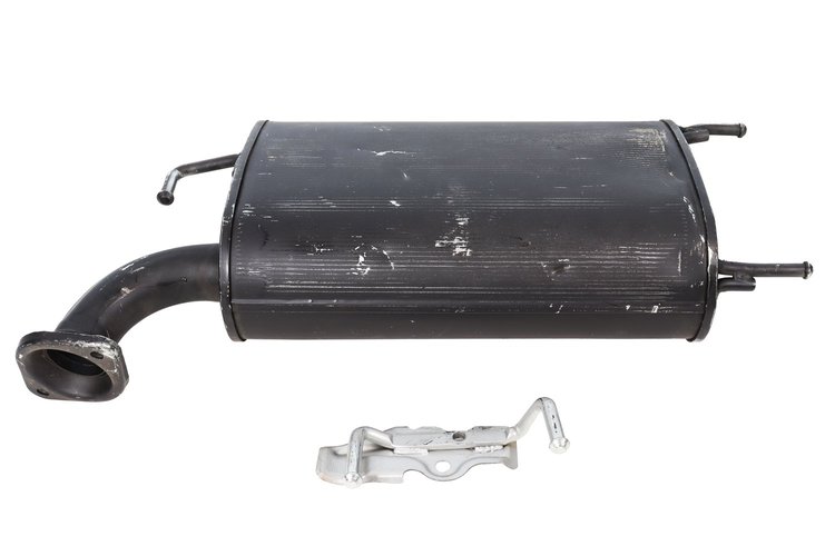 TY7301 Exhaust Muffler Assembly; 2017, 2012 Toyota Camry