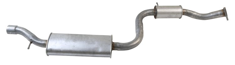 VL10305 Exhaust Muffler; 2000-2004 Volvo S40 Center, 2000-2004 Volvo V40 Center