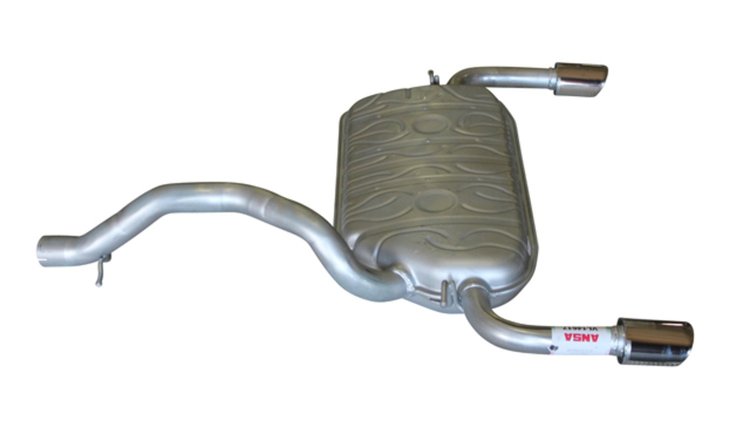 VL14617 Muffler - Rear, ANSA OER