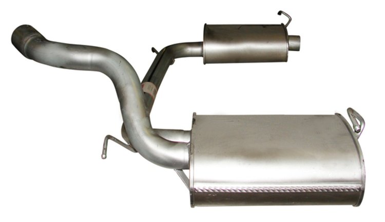 VL14807 Muffler - Rear, ANSA OER