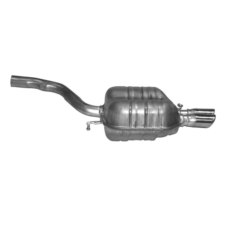 VW39647 Exhaust Muffler; 2009-2017 Volkswagen CC Rear, 2006-2010 Volkswagen Passat Rear