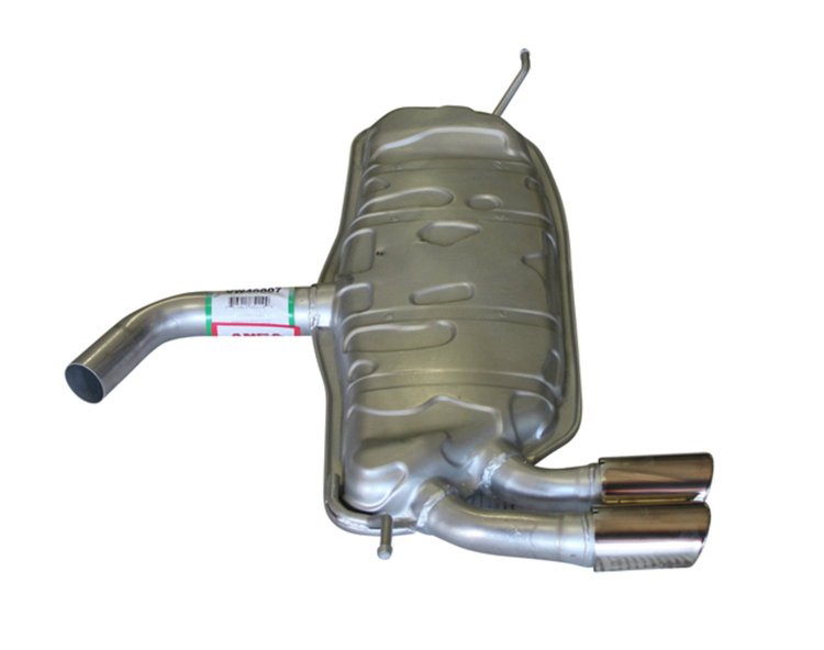 VW40007 Muffler - Rear, ANSA OER