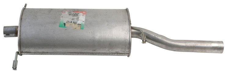 VW8147 Exhaust Muffler; 1984 Volkswagen Rabbit Convertible Rear