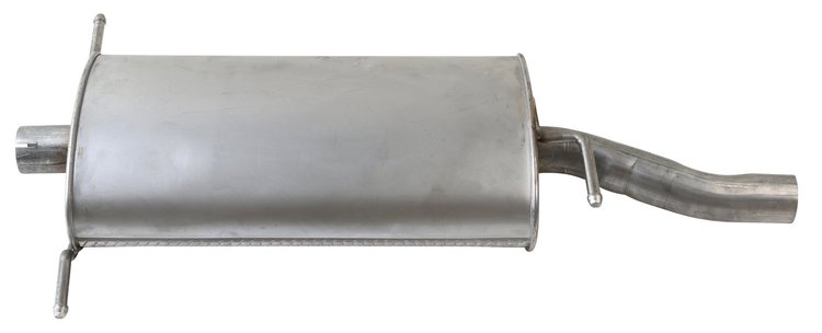 VW8157 Exhaust Muffler; 1986-1989 Volkswagen Cabriolet Rear