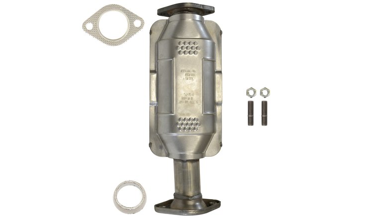 XCT410 Exhaust Tip - Universal; 2-1/2 In. Inlet; 1-3/4 in. x 4 In. OAL; Chevelle Angle Cut; Chrome Plated