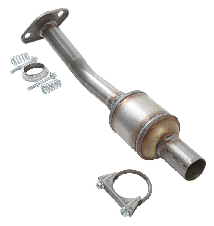 XPT312 Exhaust Tip - Universal; 2 In. Inlet; 12 in. x 3 In. OAL; Pencil; Chrome Plated