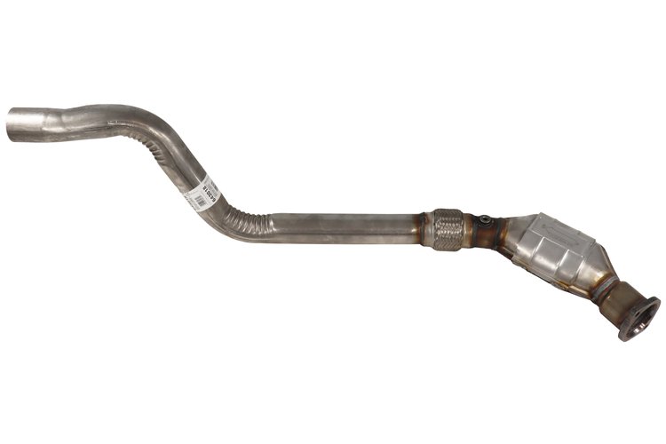 XRAC418 Exhaust Tip - Universal; 2-1/2 In. Inlet; 18 in. x 4 In. OAL; Inside Roll Angle Cut; Chrome Plated