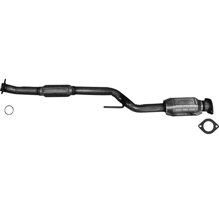 XRPT200 Exhaust Tip - Universal; 2 In. Inlet; 9 in. x 2-1/4 In. OAL; Inside Roll Pencil; Chrome Plated