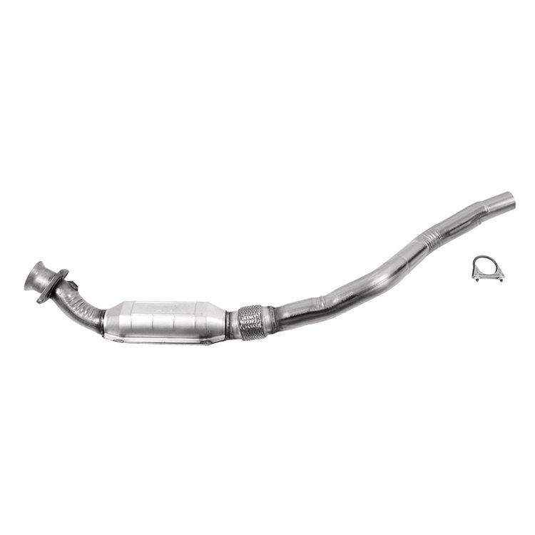XRPT3506 Exhaust Tip - Universal; 2-1/4 In. Inlet; 6 in. x 3-1/2 In. OAL; Inside Roll Pencil; Chrome Plated
