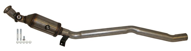 XS1259 Muffler - Xlerator Stainless Steel; 3 In. Inlet; 3 In. Outlet; O/C Config.; 18 In. Body; 24 In. OAL; ...