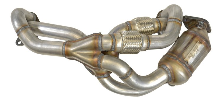 XSRAC31218 Exhaust Tip - Universal; 2-1/4 In. Inlet; 18 in. x 3-1/2 In. OAL; Inside Roll Angle Cut; Natural