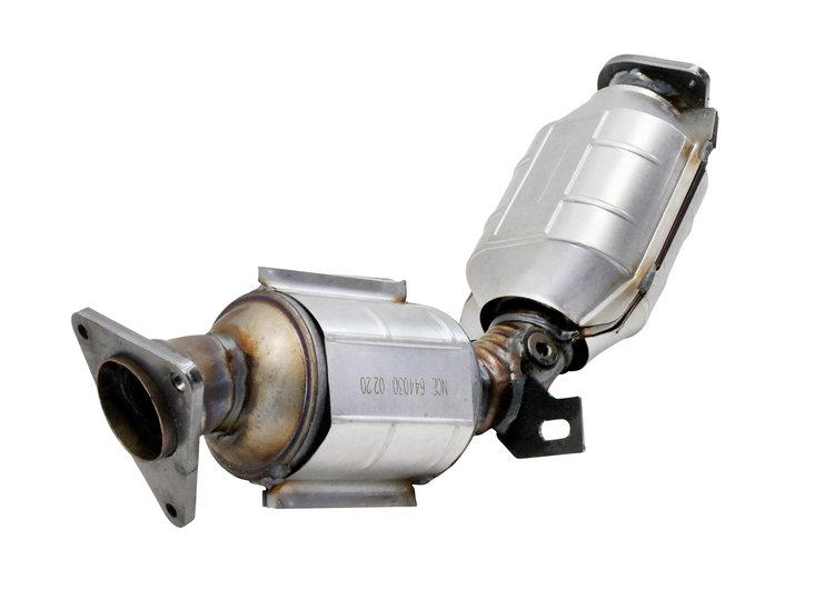 XTD212 Exhaust Tip - Universal; 2-1/2 In. Inlet; 13 in. x 2-1/2 In. OAL; Turn Down; Chrome Plated