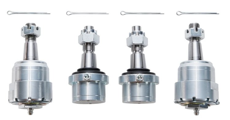 DTBJK-JK HD Rebuildable Ball Joint Set for 2007-2018 Jeep Wrangler JK, 1999-2004 Grand Cherokee WJ
