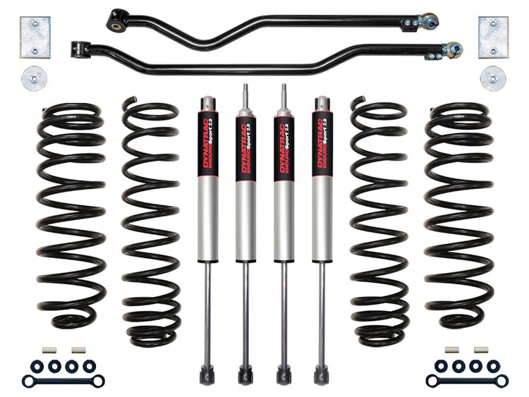 3 in. EnduroSport Suspension Lift Kit System 2, 2007-2018 Jeep Wrangler JK