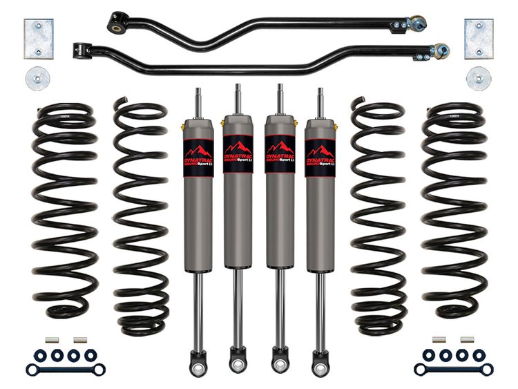 3 in. EnduroSport Suspension Lift Kit System 4, 2007-2018 Jeep Wrangler JK