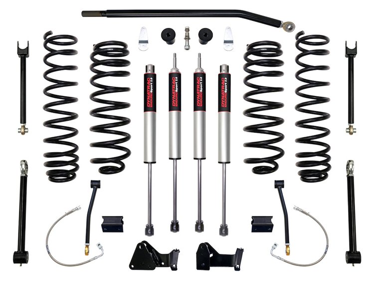 4.50 in. EnduroSport Suspension Lift Kit System 1, 2007-2018 Jeep Wrangler JK
