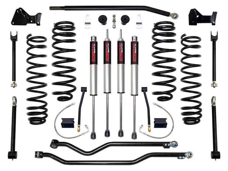 4.50 in. EnduroSport Suspension Lift Kit System 2, 2007-2018 Jeep Wrangler JK