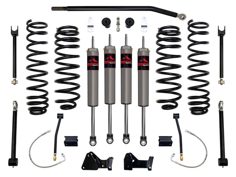 4.50 in. EnduroSport Suspension Lift Kit System 3, 2007-2018 Jeep Wrangler JK