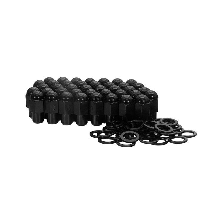 5094P-BLK Dually Mag Lug Nut, Black 14 mm 1.5