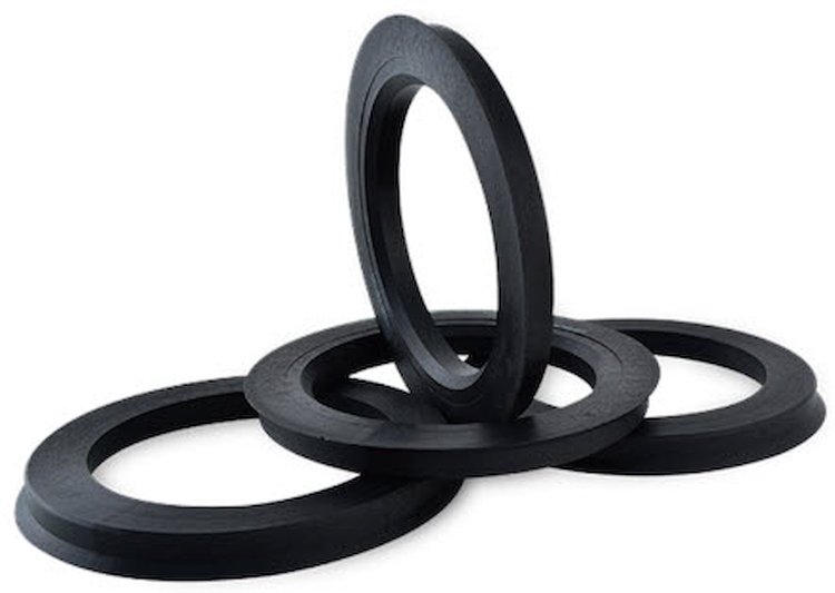 HR108-8770-4 Hub Centric Rings, Wheel I.D. 108 mm/Hub O.D. 87.7 mm