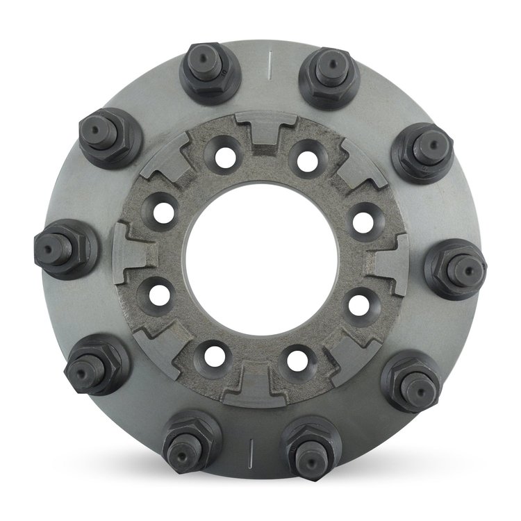 WA02-8200R Steel Wheel Adapter 8 x 200 mm Hub to 10 x 285.75 mm Wheel w/142.2 mm Bore [Rear]