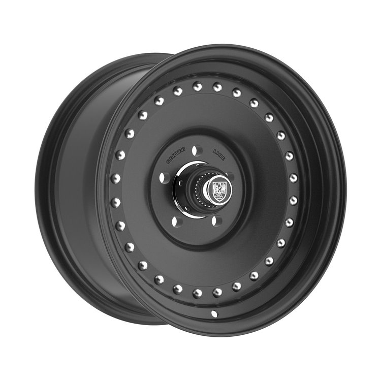 005SB-57061-06 Auto Drag 2.0 Wheel [Wheel Size: 15" x 7"] Satin Black Center with Satin Black Step Lip