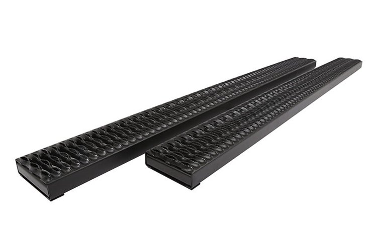 DZ15301S Rough Step Running Boards Fits Select Ram, GM, Ford
