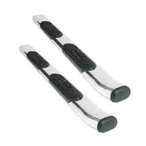 5" Oval Chrome Nerf Bars 2007-2013 Silverado/Sierra Pickup