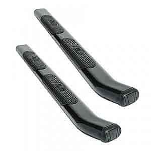 5" Oval UltraBlack XT Aluminum Nerf Bars 2007-2013 Silverado/Sierra Pickup