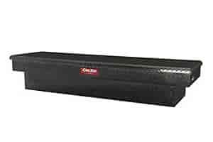 -Tool Box Brite Tread RED PLUS SINGLE LID -DEEP FULL SIZE BLACK