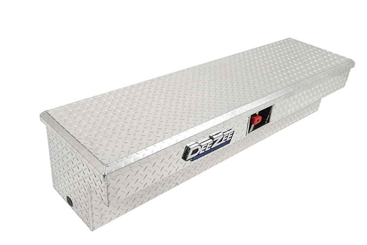 Padlock Side Mount Tool Box Length: 60" Width: 12.75"