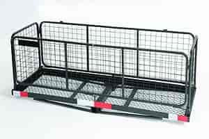 Hitch-Mounted Cargo Carrier Basket 60" L x 20" W x 18" H