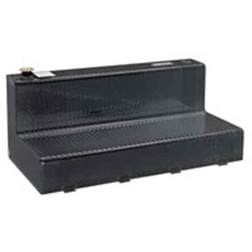 L-Shaped Liquid Transfer Tank .125" Black-Tread Aluminum