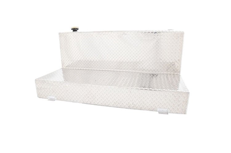 DZ92756 Specialty Series L-Shaped Tool Box/Liquid Transfer Tank Fits Select Dodge, GM, Ford, Toyota