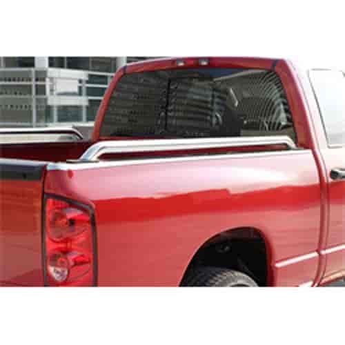 EC2 Stainless Steel Bed Rails 2014-16 Chevy Silverado/GMC Sierra 1500