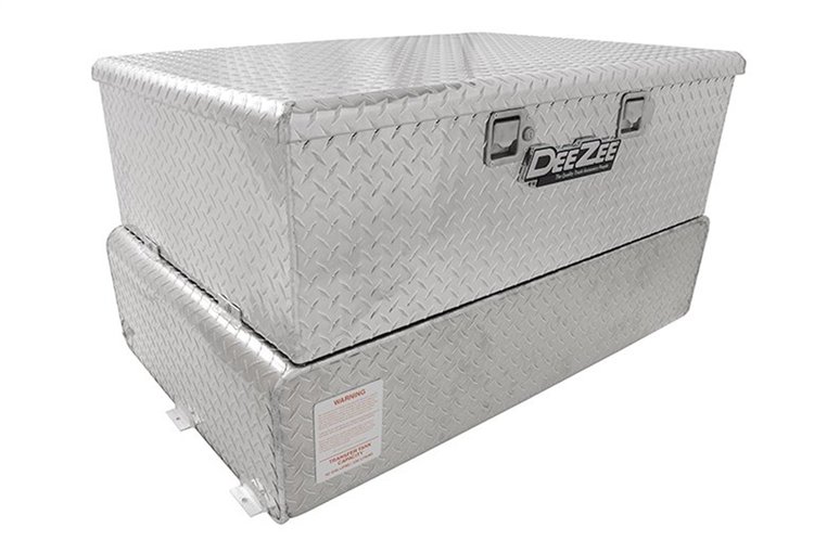 DZ92847 Specialty Series Combo L-Shaped Tool Box/Liquid Transfer Tank Fits Select Dodge, GM, Ford, Nissan