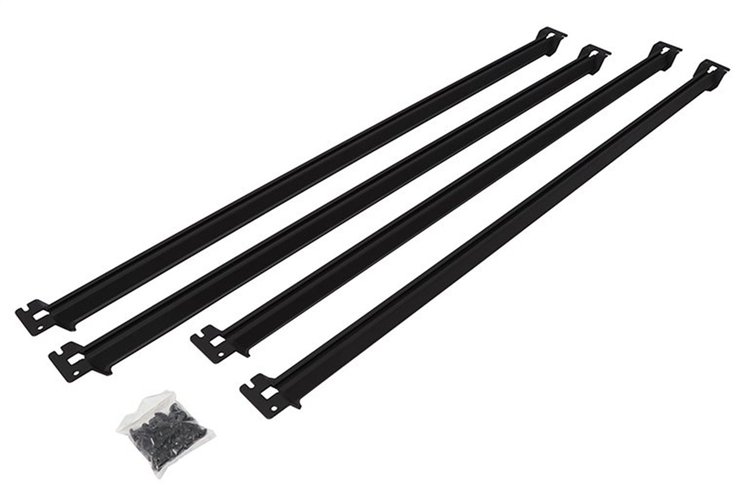 DZ95011TB Overland Series Side Rail Kit Fits Select Dodge, GM, Ford, Nissan, Toyota