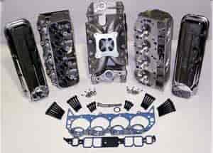 Small Block Chevy Iron Eagle Top End Kit Intake Runners: 215cc