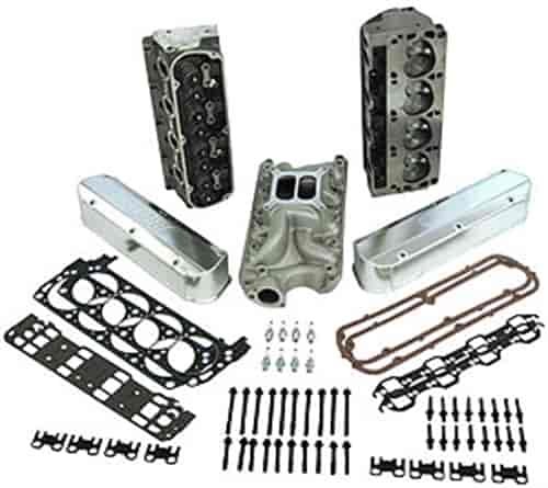 Small Block Ford Iron Eagle Top End Kit Intake Runners: 180cc