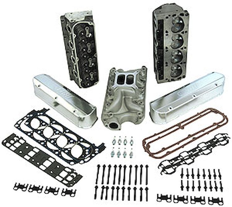 Small Block Ford Iron Eagle Top End Kit Intake Runners: 180cc