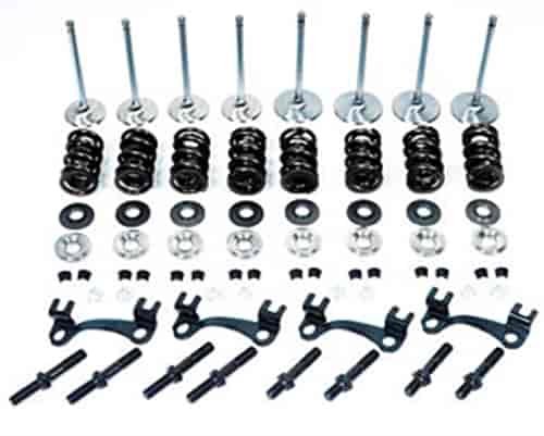Cylinder Head Parts Kit Int/Exh Valves: 2.25/1.88