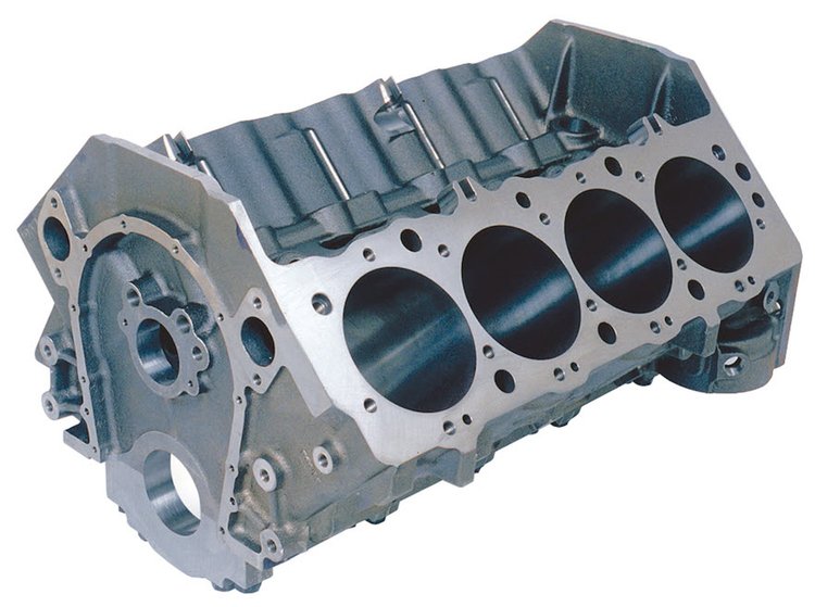 31223344 Big Block Chevy Big M Sportsman Cast Iron Engine Block 4.250 in. Bore