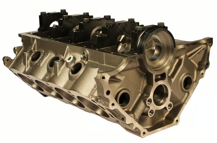 SHP Engine Block for Ford 351 Small Block Engines [4.000 in. Bore, Cast Iron]