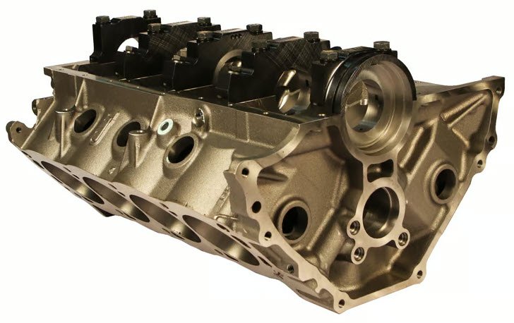 SHP Engine Block for Ford 351 Small Block Engines [4.125 in. Bore, Cast Iron]