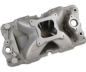 Small Block Chevy Intake Manifold Holley 4150 Carb Flange
