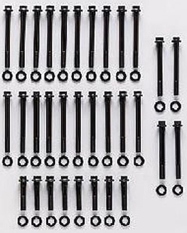 Big Block Chevy Head Bolt Kit Hex Head