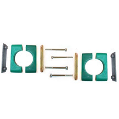 CO2 Bottle Mount Clamps 10oz. Bottle to Chassis or Flat Panel (Weld-in)