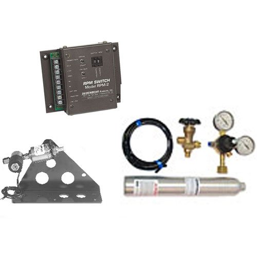CO2 Shifter w/CO2 Bottle, RPM Switch Kit Includes RPM Switch