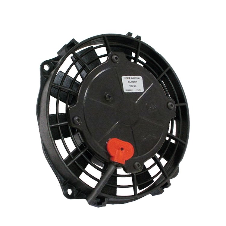 Champion-Series Low-Profile Electric Cooling Fan, Diameter: 7 in., Type: Single